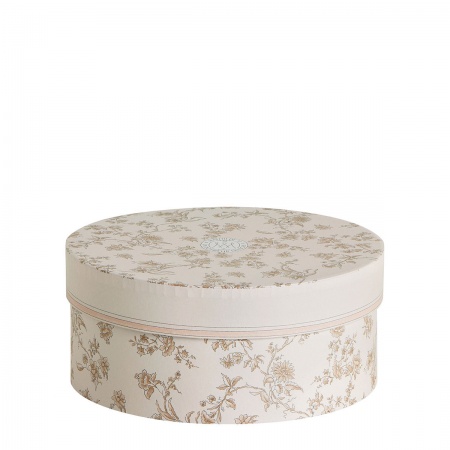 set de 2 Boites de rangement - Boite à chapeau - Fête nacrée