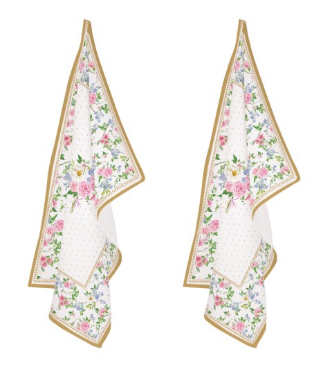 Set de 2 torchons \ Garden joy\ 