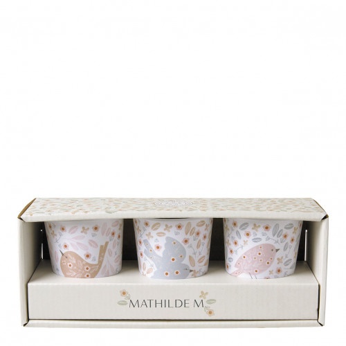 Set de 3 verres Amour d\'Oiseau