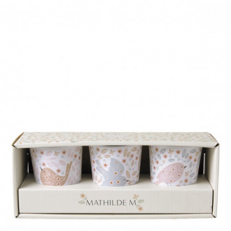 Set de 3 verres Amour d\'Oiseau