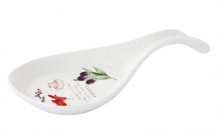 Set de repose cuillère \ Home & kitchen\  en porcelaine