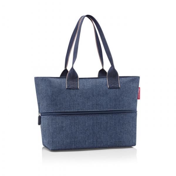 shopper e1 herringbone dark blue