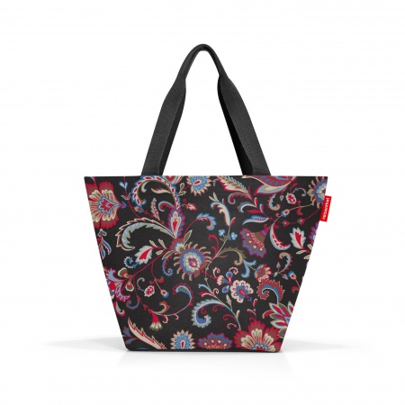 shopper M Paisley Black