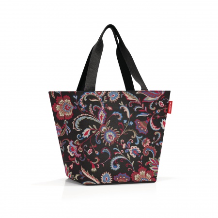 shopper M Paisley Black