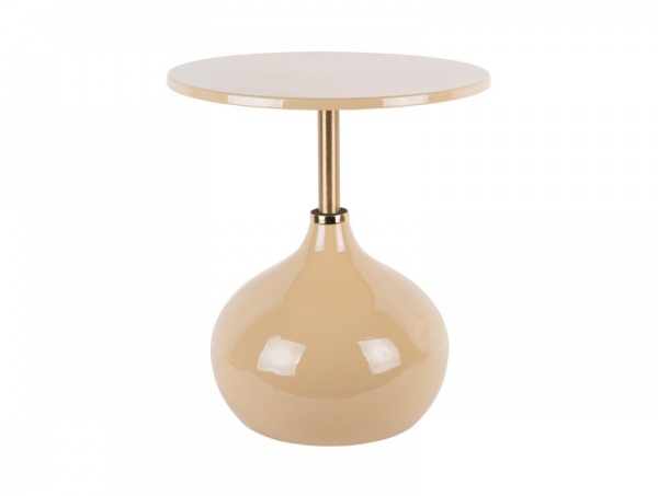 Side Table \ Kensi\  Soft Brown - Table d\'appoint \ kensi\  Marron Doux