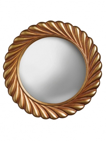 Small miroir convexe dor&eacute; Volupt&eacute;