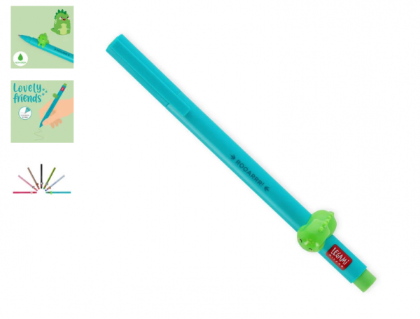STYLO � ENCRE GEL ANIMAL D�CO. - LOVELY FRIENDS - DINO