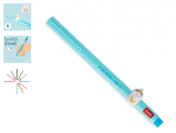STYLO � ENCRE GEL ANIMAL D�CO. - LOVELY FRIENDS - LLAMA