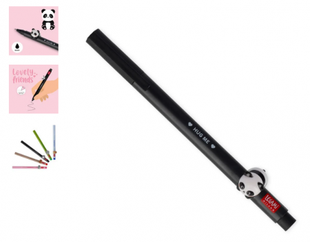 STYLO A ENCRE GEL ANIMAL DECO. - LOVELY FRIENDS - PANDA