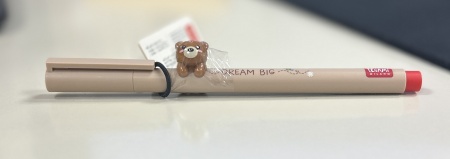 STYLO &Agrave; ENCRE GEL ANIMAL D&Eacute;CO. - LOVELY FRIENDS - TEDDY BEAR - HONEY
