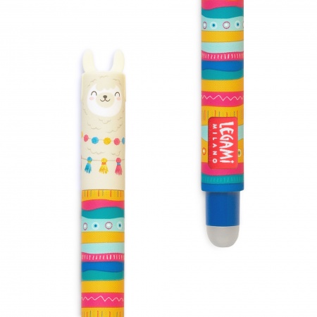 STYLO À ENCRE GEL EFFAÇABLE - ERASABLE PEN - LLAMA
