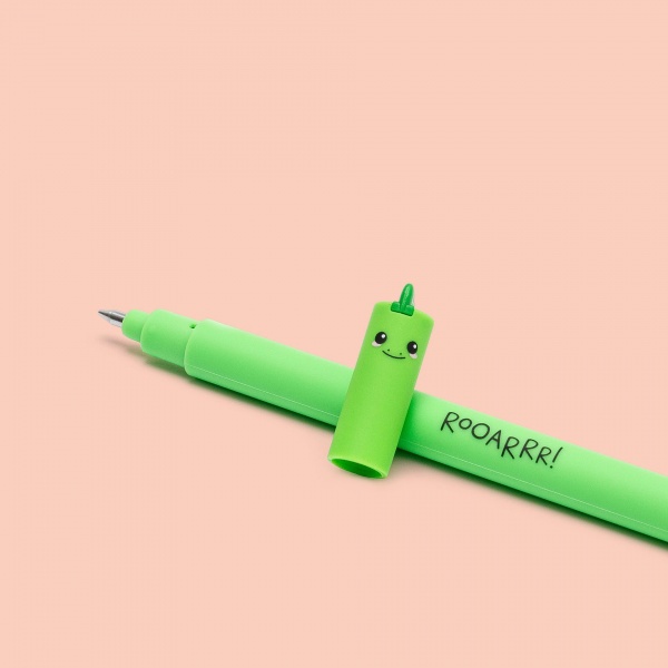 STYLO � ENCRE GEL EFFA�ABLE - ERASABLE PEN- DINO