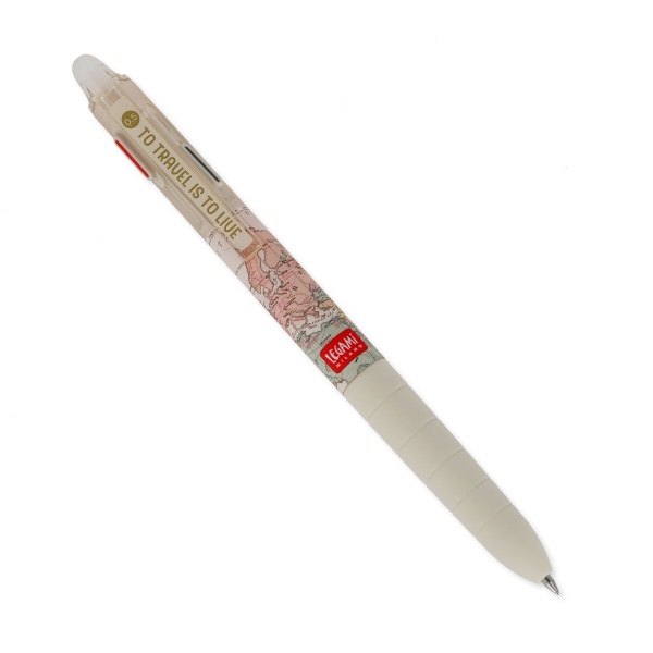 STYLO GEL EFFA�. 3 COULEURS - MAKE MISTAKES_TRAVEL