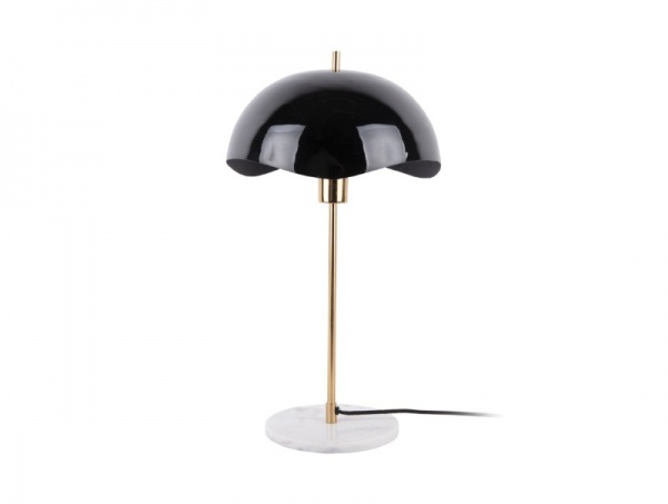 Table Lamp \ Waved Dome\  - BLACK - Lampe de Table \ Waved Dome\  (D�me Ondul�) - NOIRE
