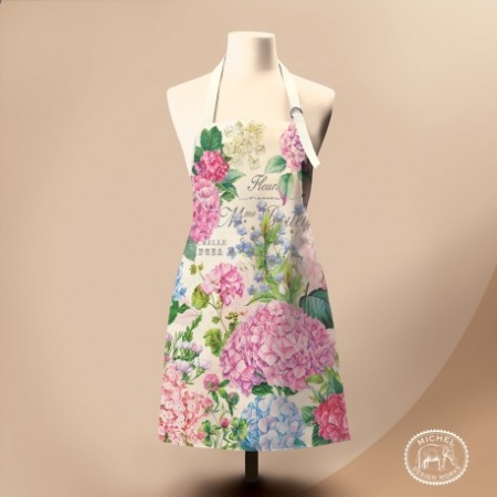 Tablier 100% coton ajustable - Wild Hydrangea