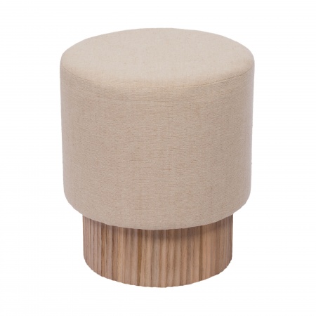 TABOURET GM A NAT CAMEL