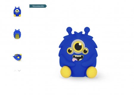 TAILLE-CRAYON LUMINEUX RESERV. - SHARPENING IS MAGIC - MONSTER