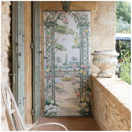 Toile à suspendre / kakemono - Jardin Bucolique
