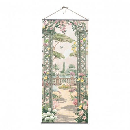 Toile à suspendre / kakemono - Jardin Bucolique
