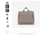 Toiletbag XL Herringbone Moca (Trousse de toilette)