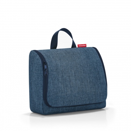 toiletbag XL twist blue