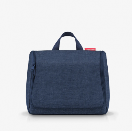 Toiletbag XL twist navy