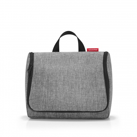 Toiletbag XL twist silver