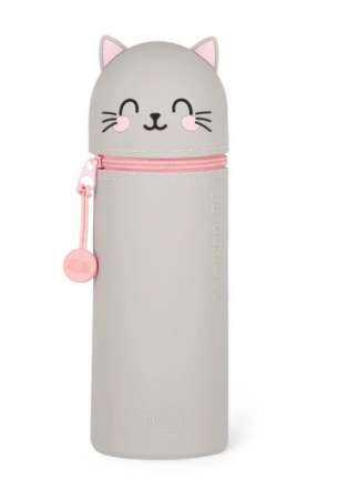 TROUSSE EN SILICONE 2-EN1 - KAWAII - KITTY
