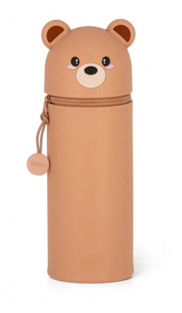 TROUSSE EN SILICONE 2-EN1 - KAWAII - TEDDY BEAR