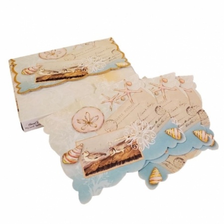 Une carte + son enveloppe SEASIDE