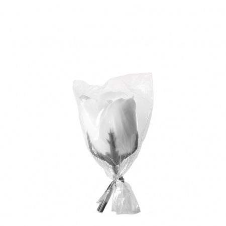 Une Rose aux pétales en feuille de savon parfumés à la \ Rose\ 