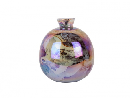 Vase \ Melange Bottle\  - CHOCOLATE BROWN - Vase \ Melange\  - MARRON