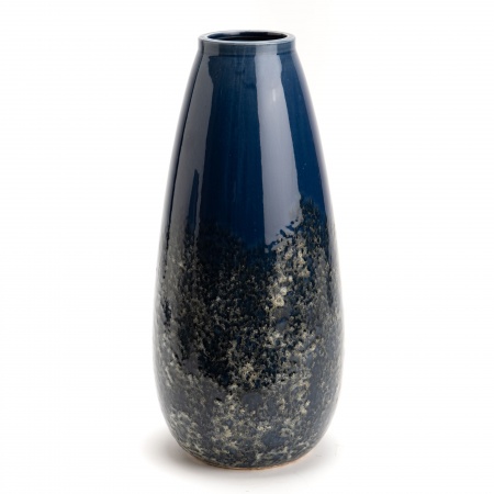 VASE \ OLYA\  BLEU FONCE