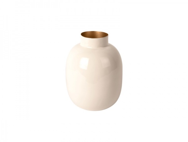 Vase \ Solid\  grand mod�le en �mail IVOIRE