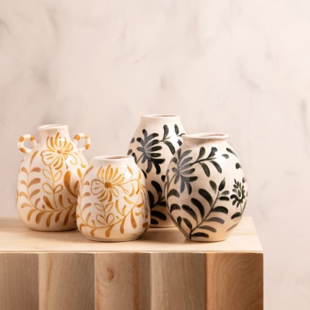 VASE AVEC ANSES AURORE