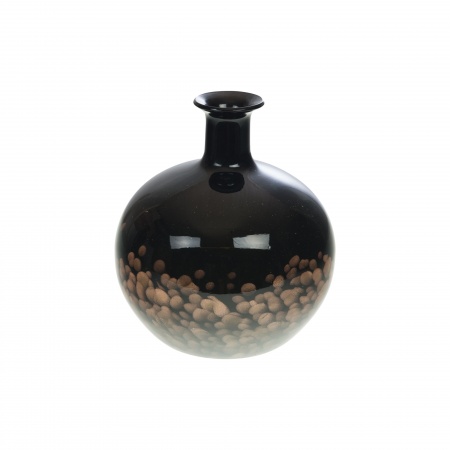 VASE ECLAT H26 D22 NR/OR