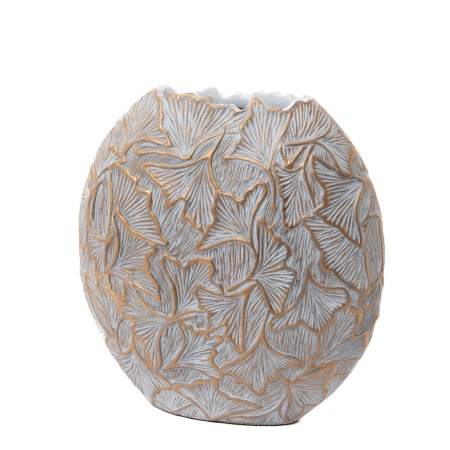 VASE FEUILLE GINKGO H40 GM