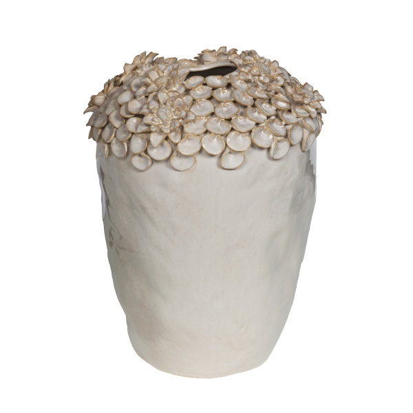 VASE MELODY H42D32 CR
