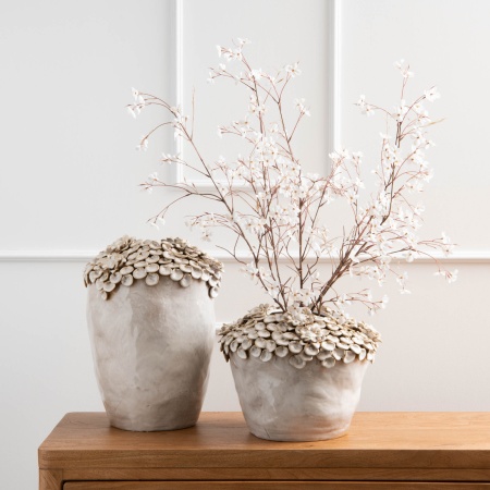 VASE MELODY H42D32 CR