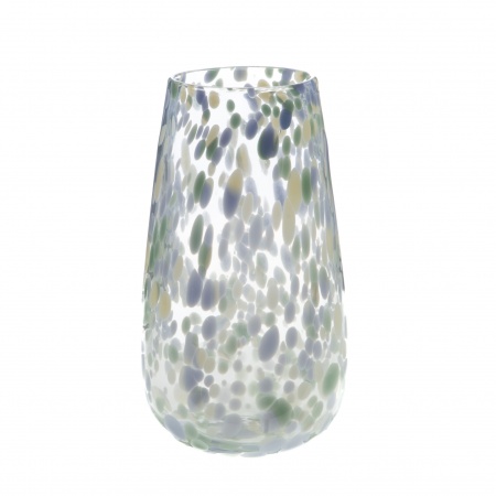 VASE MERIDA H33D18 BL/VR