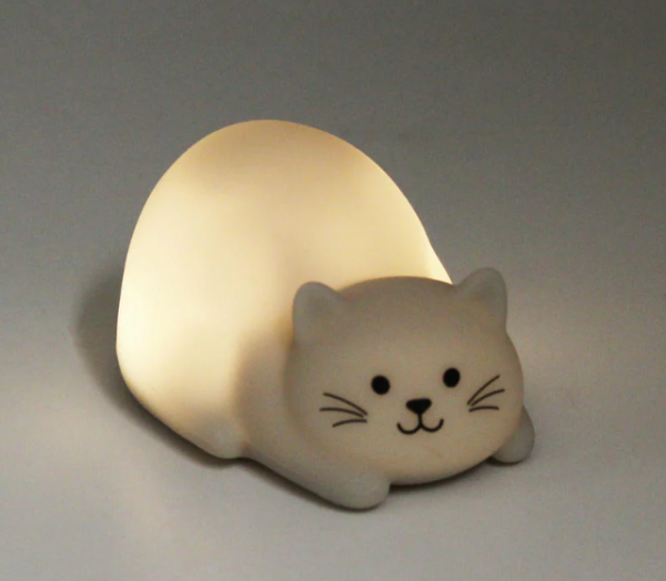 Veilleuse en silicone chat- Tiny Night Light cat