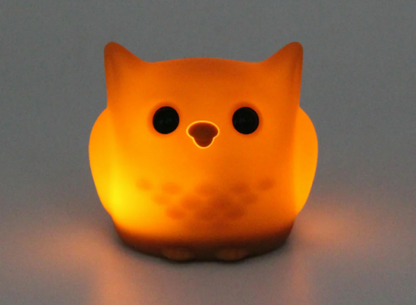 Veilleuse en silicone chouette - Tiny Night Light owl
