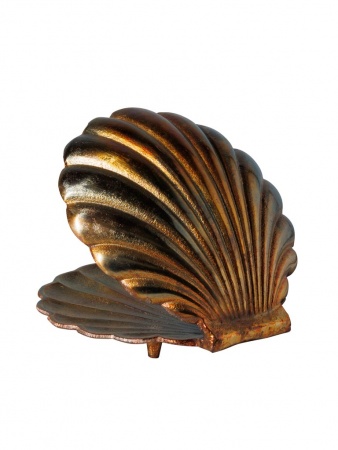 Vide-poche coquillage doré Venus