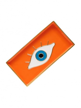 Vide poche orange mauvais oeil Funkie