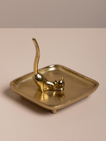 Vide poche tortue dor&eacute;e