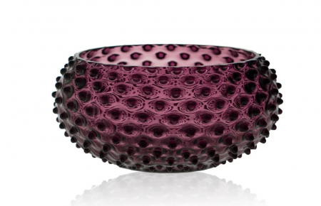 VIOLET HOBNAIL BOWL